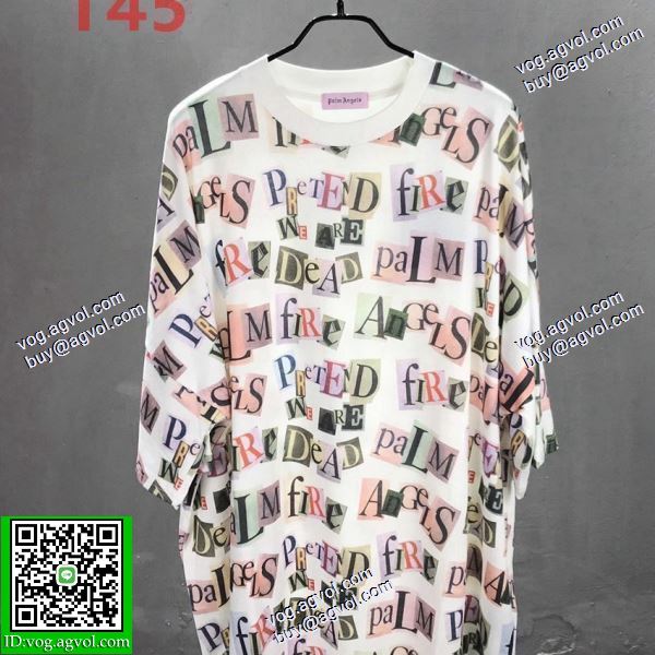 ★安心★追跡付 2020秋冬 パーム エンジェルスコピーブランド Palm Angels 半袖Tシャツ